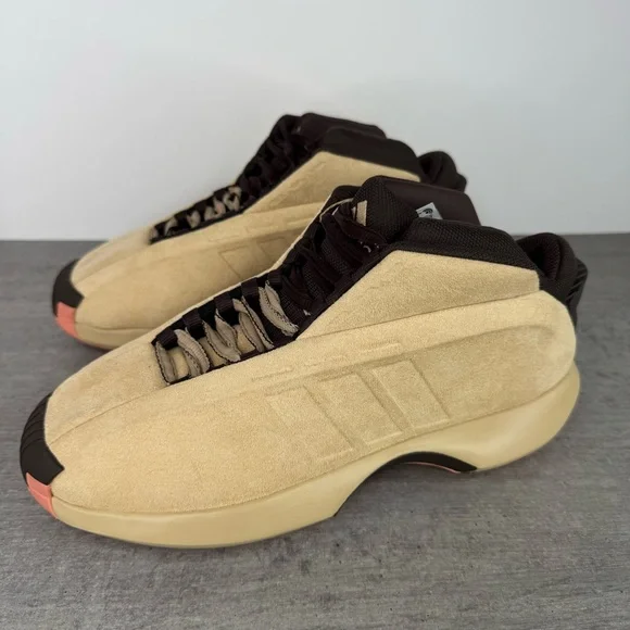 Adidas Crazy 1Kobe Retro Shoes -Beige/Brown IF1142 Men's Size 9